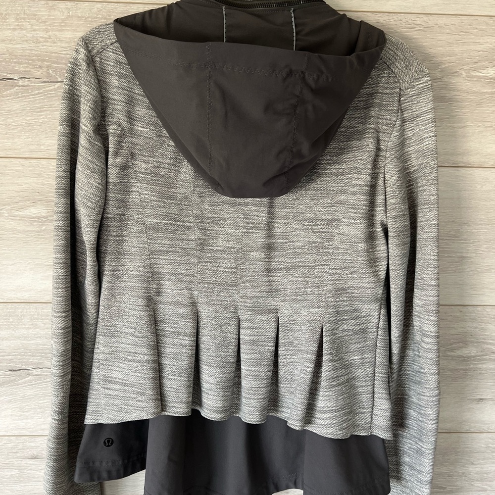 Lululemon Bust A Move Jacket Commuter Denim Silver Spoon Slate - Picture 7 of 9